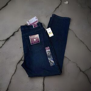 Gloria Vanderbilt Women's Size 14 Average Dark Blue Amanda Jean Supreme Stretch